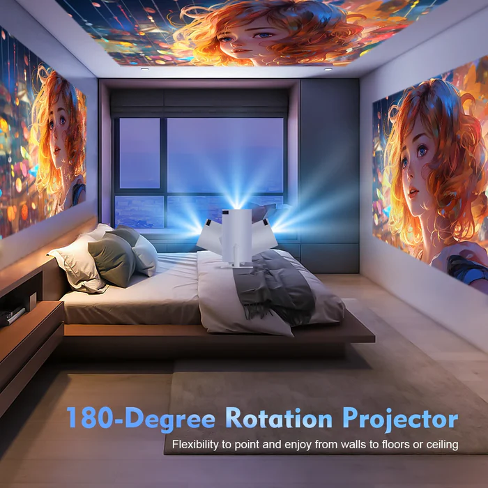 Magcubic HY300 Pro – Smart Mini Projector | 4K Support, Android 11, WiFi6 & Bluetooth 5.0
