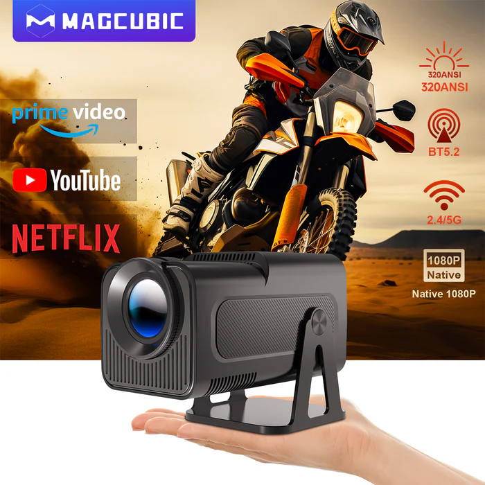 Magcubic HY320 NTV – Full HD Smart Projector with Netflix Certification